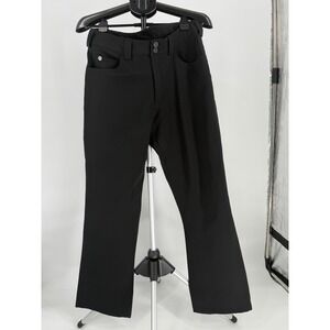 Truewerk BC1 Bootcut Werkpant Mens 32W 30L Black Technical Work Pants Durable